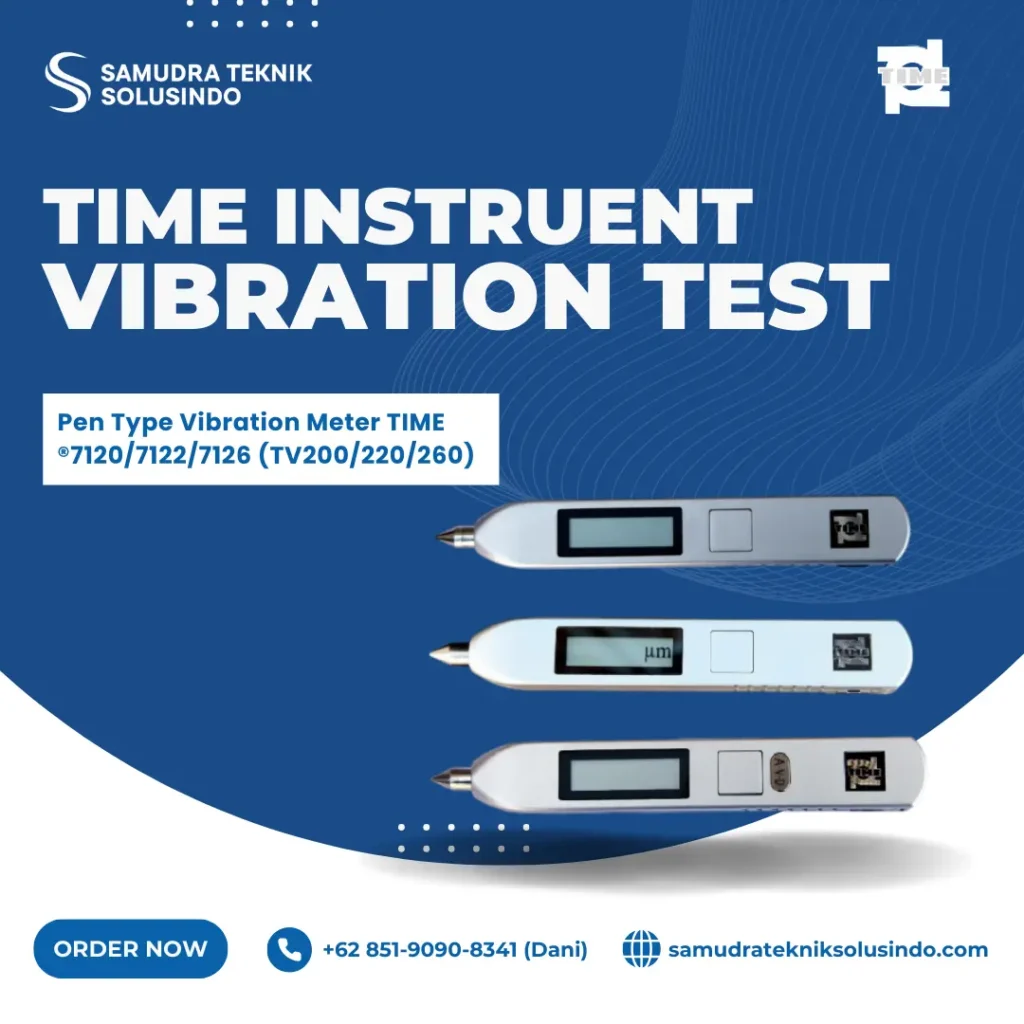 Pen Type Vibrasi Meter TIME®7120 / 7122 / 7126 (TV200/220/260)