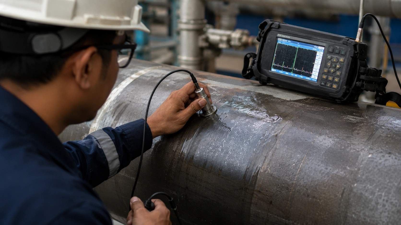 Magnetic Particle Testing NDT