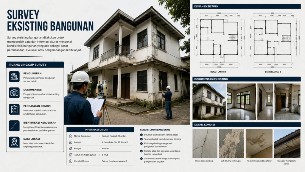 Survey Eksisting Bangunan