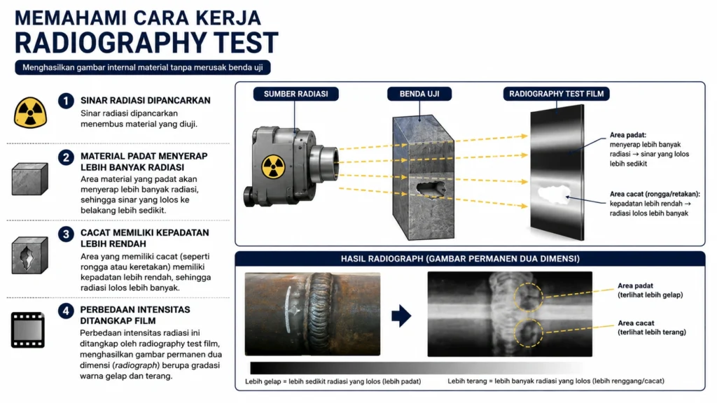 Memahami Cara Kerja Pengujian Radiography Testing