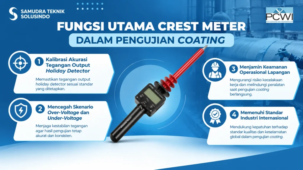 Fungsi Utama Crest Meter dalam Pengujian Coating