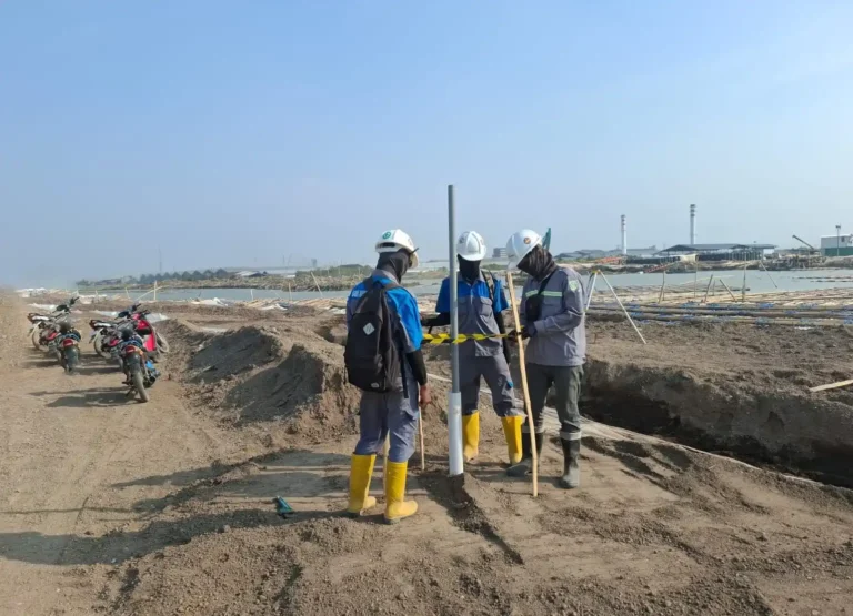 Instalasi Settlement Plate – Project Jalan Tol Semarang – Demak