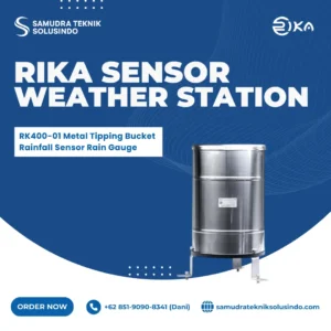RK400-01 Metal Tipping Bucket Rainfall Sensor Rain Gauge