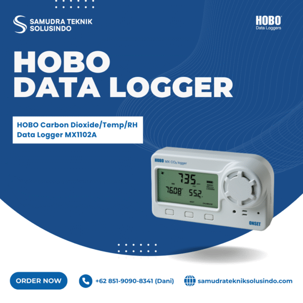 HOBO Carbon Dioxide/Temp/RH Data Logger MX1102A