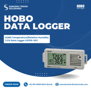 HOBO Temperature/Relative Humidity 3.5% Data Logger UX100-003