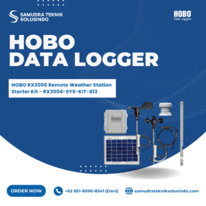 HOBO RX3000 Remote Weather Station Starter Kit - RX3004-SYS-KIT-813