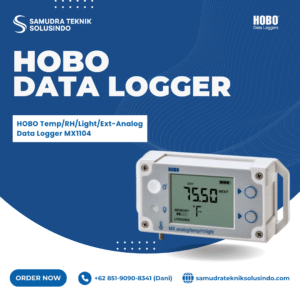 HOBO Temp/RH/Light/Ext-Analog Data Logger MX1104