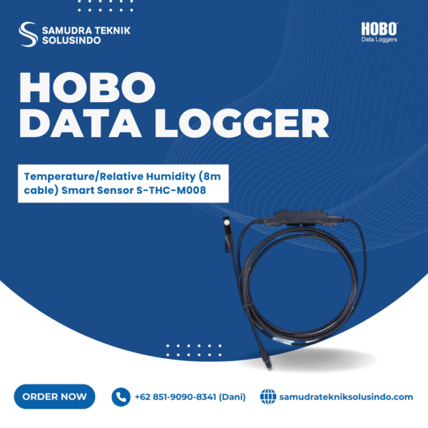 Temperature/Relative Humidity (8m cable) Smart Sensor S-THC-M008