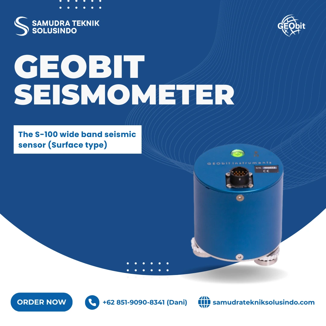 The S-100 wide band seismic sensor (Surface type)