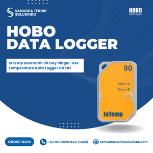 InTemp Bluetooth 90 Day Single-Use Temperature Data Logger CX502