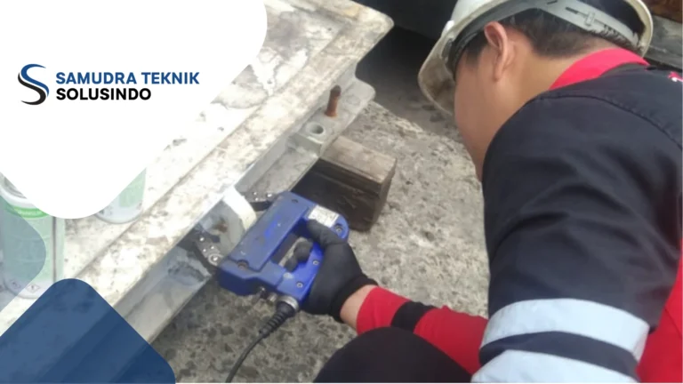 Jasa Magnetic Particle Testing NDT