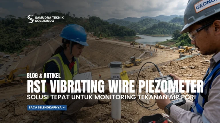 RST Vibrating Wire Piezometer: Solusi Tepat untuk Monitoring Tekanan Air Pori