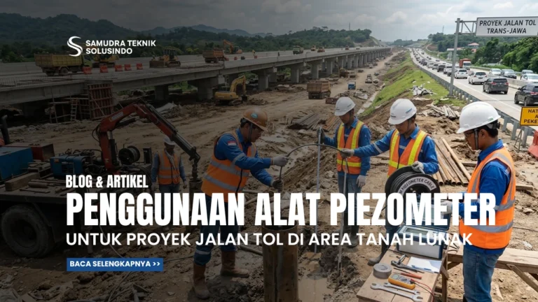Bagaimana Piezometer Digunakan dalam Proyek Jalan Tol di Area Tanah Lunak?