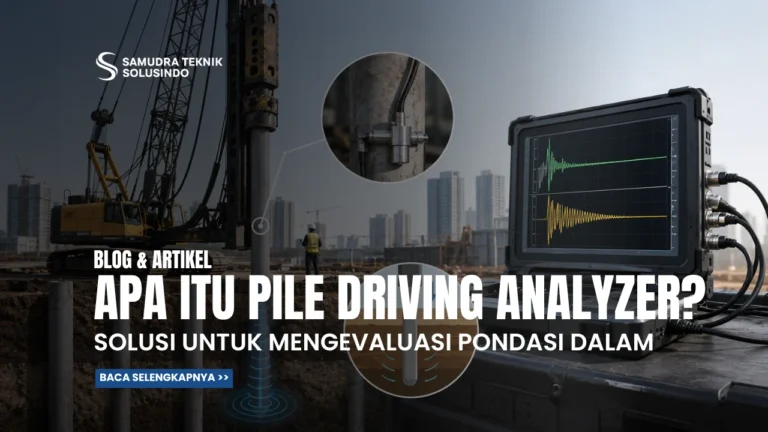 Apa Itu Pile Driving Analyzer? Solusi Evaluasi Pondasi Dalam