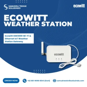 Ecowitt GW3000 Wi-Fi & Ethernet IoT Weather Station Gateway