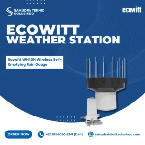 Ecowitt WH40H Wireless Self-Emptying Rain Gauge