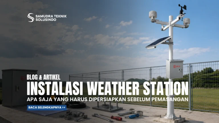 Apa Saja yang Harus Disiapkan Sebelum Instalasi Weather Station?