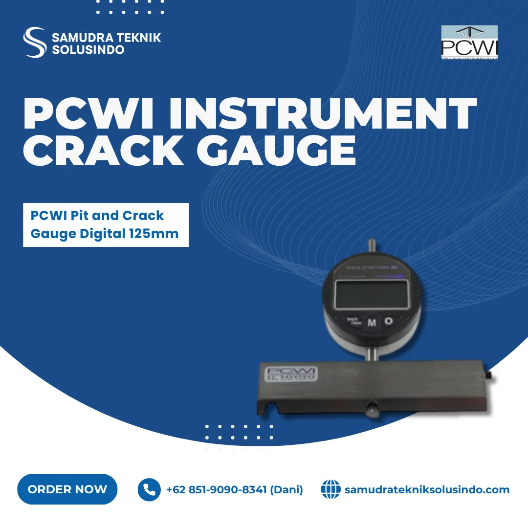 PCWI Pit and Crack Gauge Digital 125mm