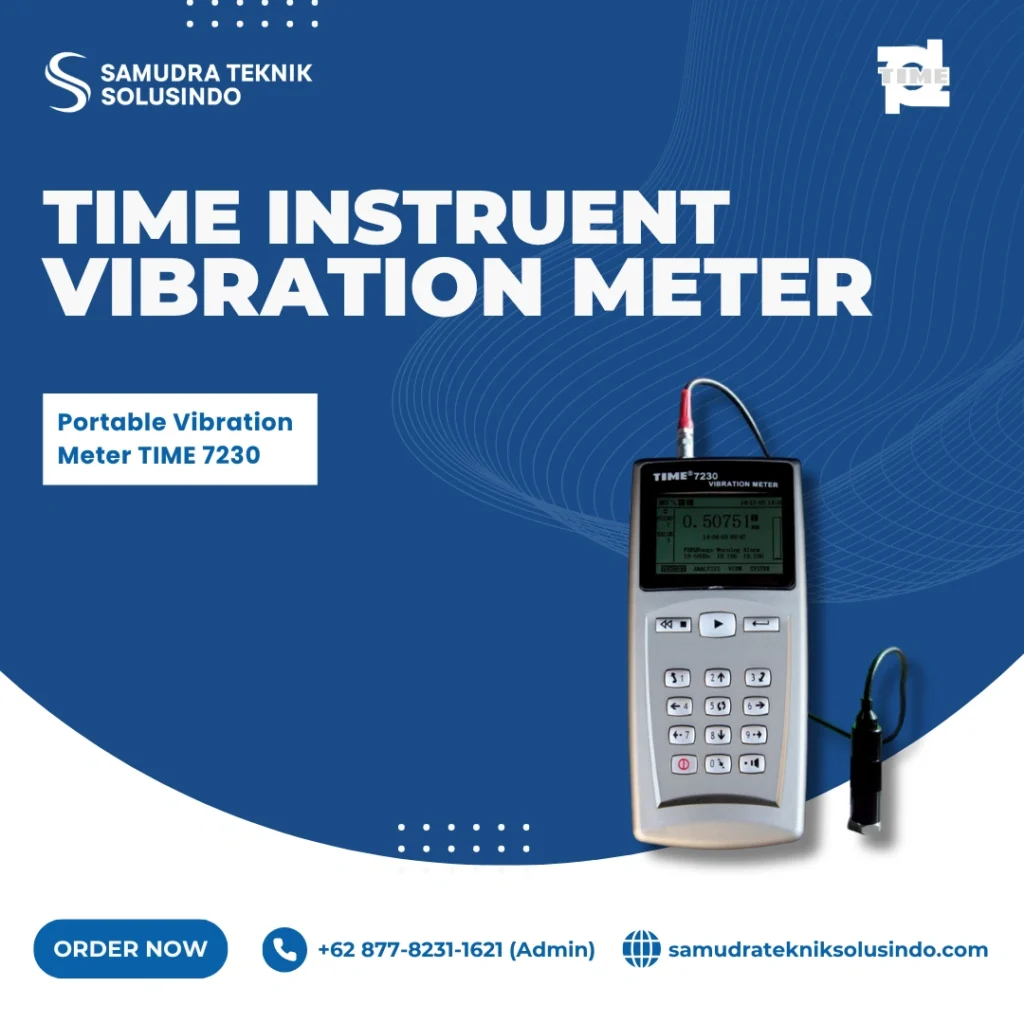 Portable Vibration Meter TIME 7230