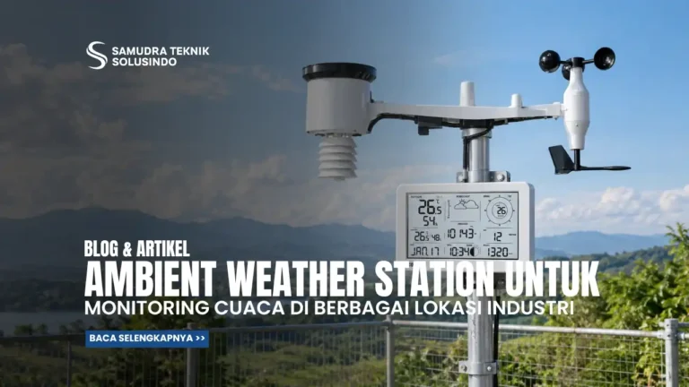 Ambient Weather Station untuk Monitoring Cuaca di Berbagai Lokasi