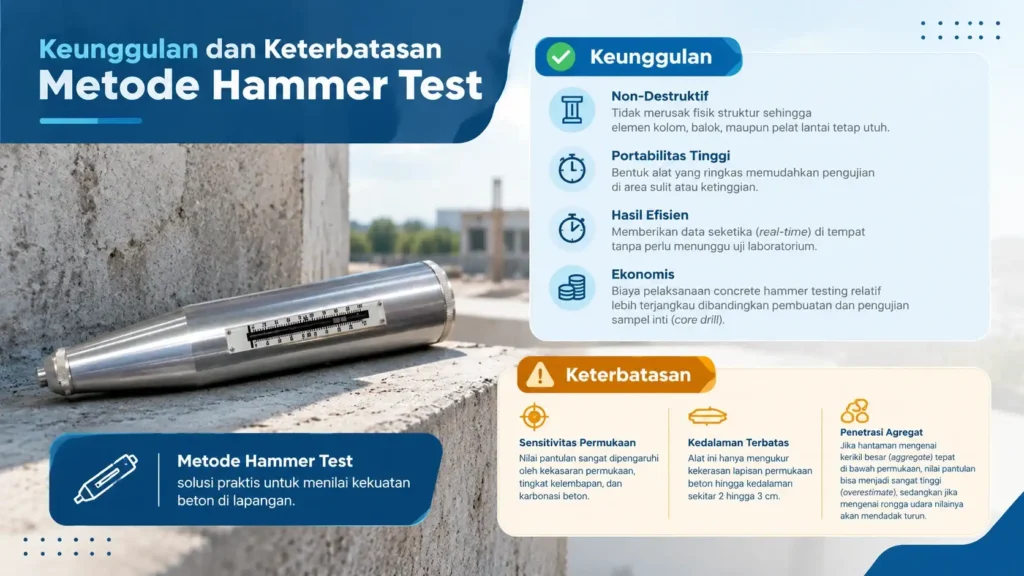 Keunggulan dan Keterbatasan Metode Hammer Test