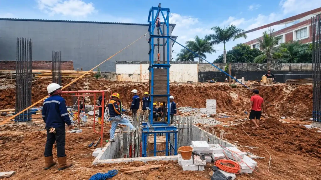 Prinsip Kerja dan Mekanisme Tension Pile Load Test