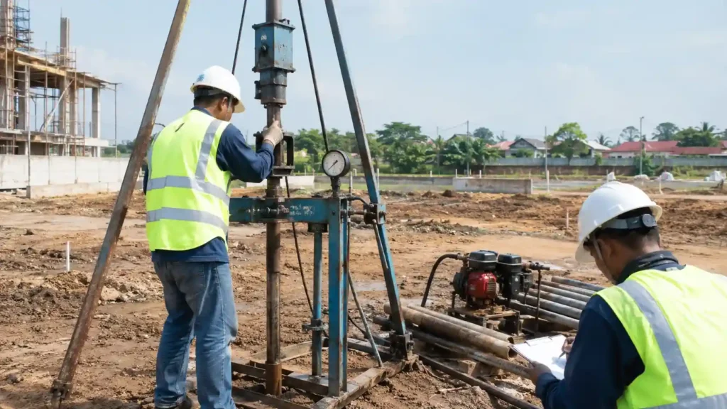 Menentukan Jenis Pondasi Berdasarkan Hasil Sondir