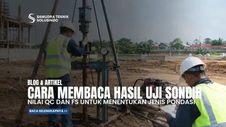 Cara Membaca Hasil Sondir: Arti Nilai qc dan fs untuk Menentukan Jenis Pondasi