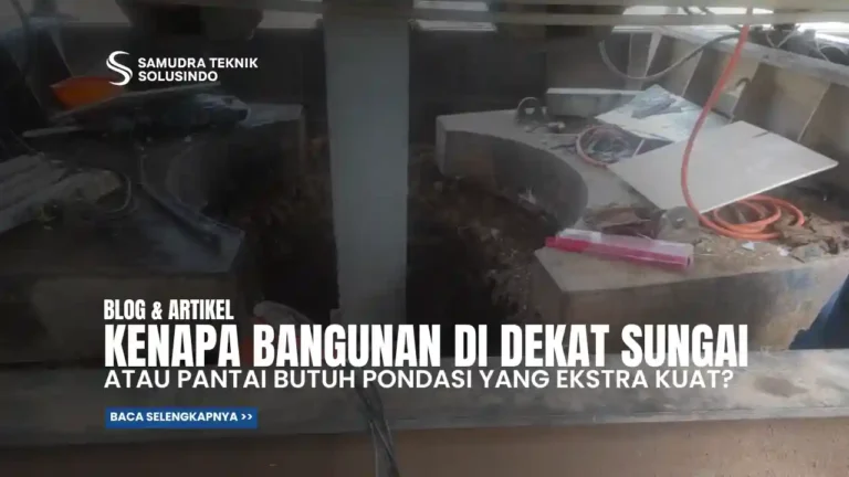 Kenapa Bangunan di Dekat Sungai atau Pantai Butuh Pondasi Ekstra Kuat?