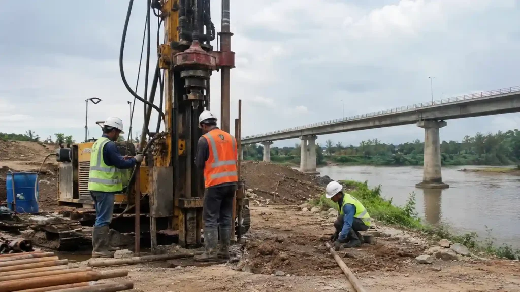 Mengapa Kondisi Tanah Menentukan Keamanan Pondasi soil test Jembatan?