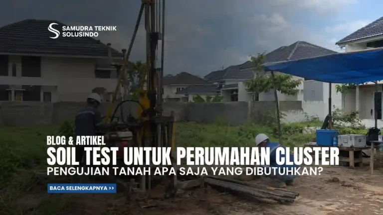 Soil Test Perumahan Cluster: Uji Tanah Apa yang Dibutuhkan?