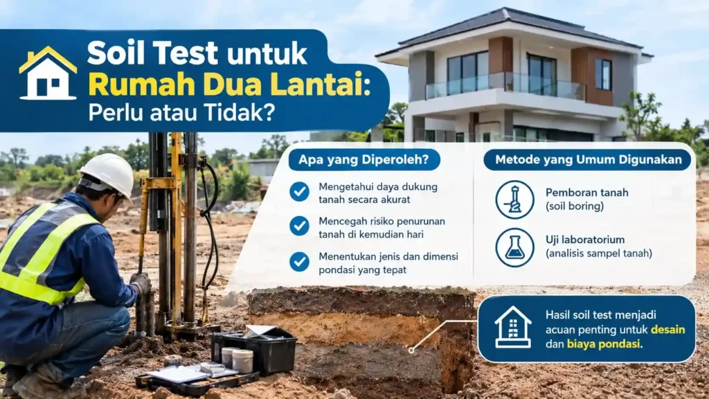 Soil Test untuk Rumah Dua Lantai: Perlu atau Tidak?